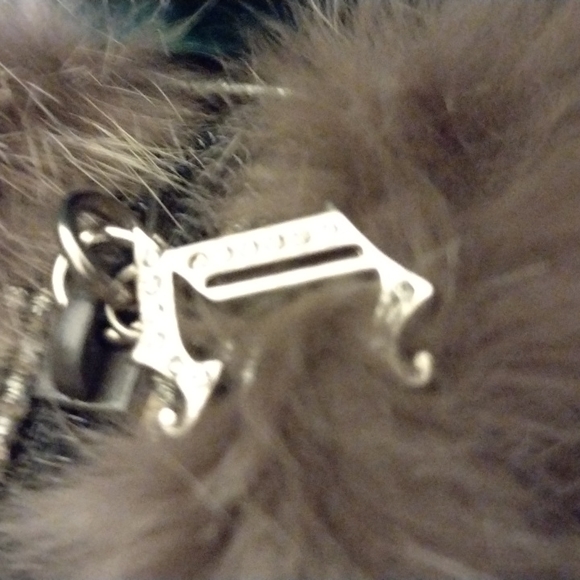 Jlo hobo boho bag in genuine fur - Picture 7 of 9